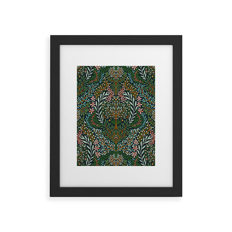 Marta Barragan Camarasa Enchanted Woodland Oasis Framed Art Print