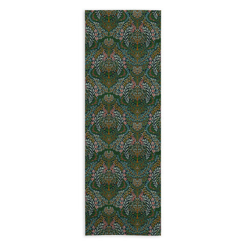 Marta Barragan Camarasa Enchanted Woodland Oasis Yoga Towel
