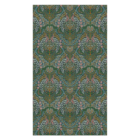 Marta Barragan Camarasa Enchanted Woodland Oasis Tablecloth