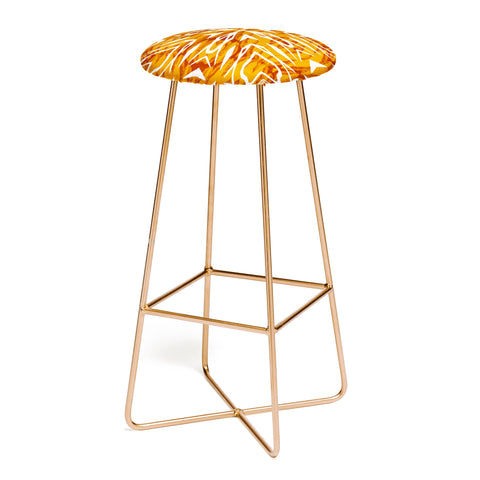 Marta Barragan Camarasa Ethnic bohemian mosaic 5 Bar Stool