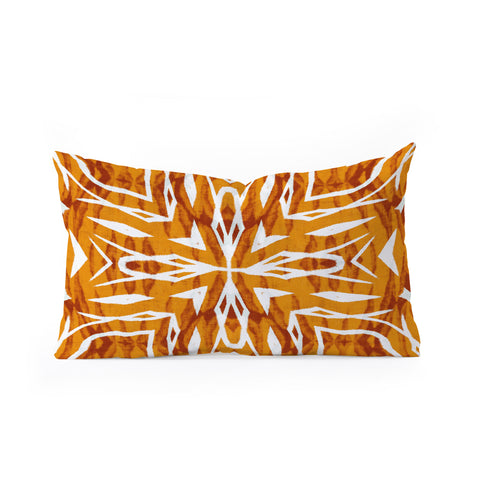 Marta Barragan Camarasa Ethnic bohemian mosaic 5 Oblong Throw Pillow