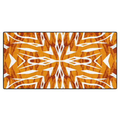 Marta Barragan Camarasa Ethnic bohemian mosaic 5 Desk Mat