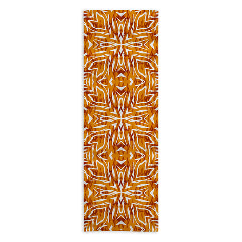 Marta Barragan Camarasa Ethnic bohemian mosaic 5 Yoga Towel