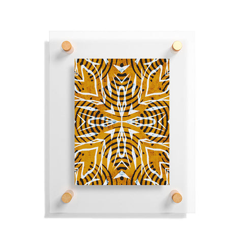 Marta Barragan Camarasa Ethnic bohemian mosaic 6 Floating Acrylic Print