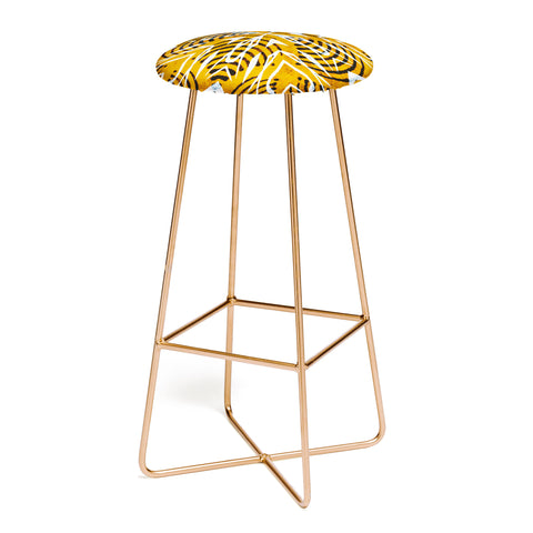 Marta Barragan Camarasa Ethnic bohemian mosaic 6 Bar Stool