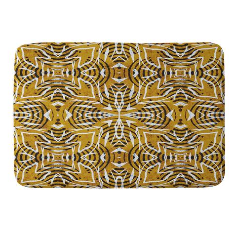 Marta Barragan Camarasa Ethnic bohemian mosaic 6 Memory Foam Bath Mat