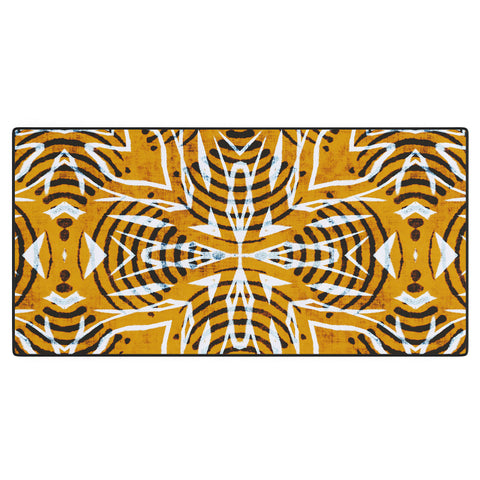 Marta Barragan Camarasa Ethnic bohemian mosaic 6 Desk Mat