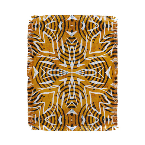Marta Barragan Camarasa Ethnic bohemian mosaic 6 Throw Blanket