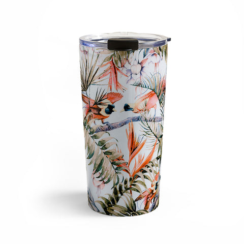 Marta Barragan Camarasa Exotic birds in the jungle paradise Travel Mug