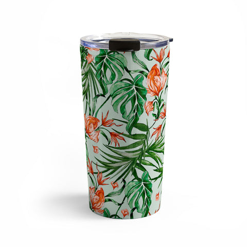 Marta Barragan Camarasa Exotic flower nature 027 Travel Mug