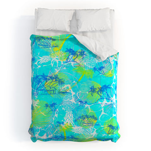 Marta Barragan Camarasa Exotic Marble II Duvet Cover