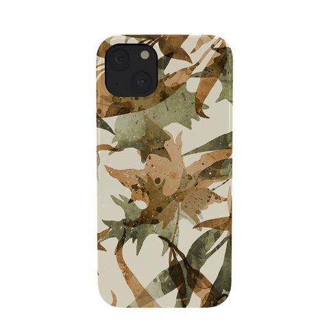 Marta Barragan Camarasa Fall Earthy Leaves Harmony Phone Case