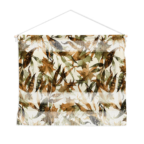 Marta Barragan Camarasa Fall Earthy Leaves Harmony Wall Hanging Landscape