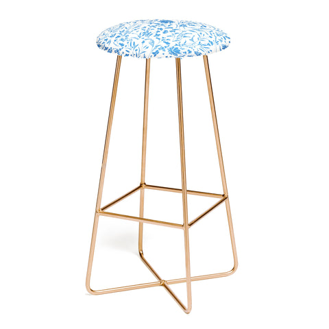 Marta Barragan Camarasa Floral perennial pleasure B Bar Stool