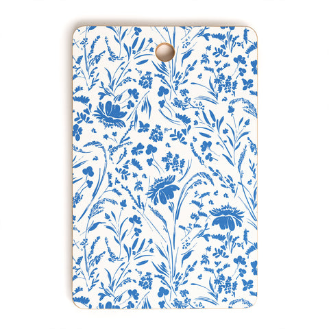 Marta Barragan Camarasa Floral perennial pleasure B Cutting Board Rectangle