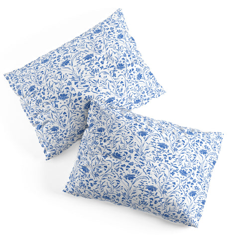 Marta Barragan Camarasa Floral perennial pleasure B Pillow Shams