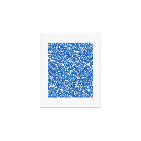 Marta Barragan Camarasa Floral perennial pleasure W Art Print