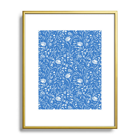 Marta Barragan Camarasa Floral perennial pleasure W Metal Framed Art Print