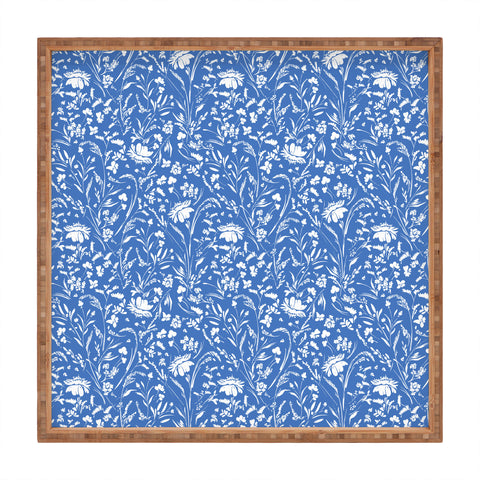 Marta Barragan Camarasa Floral perennial pleasure W Square Tray