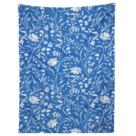 Marta Barragan Camarasa Floral perennial pleasure W Tapestry
