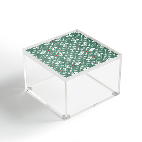 Marta Barragan Camarasa Floral Pleasure greenish A Acrylic Box