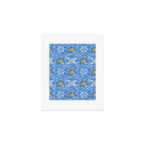 Marta Barragan Camarasa Floral pleasure pattern B Art Print