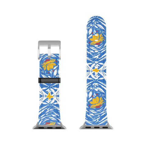 Marta Barragan Camarasa Floral pleasure pattern B Apple Watch Band