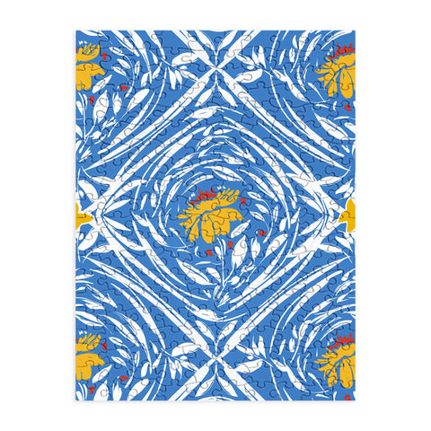 Marta Barragan Camarasa Floral pleasure pattern B Puzzle