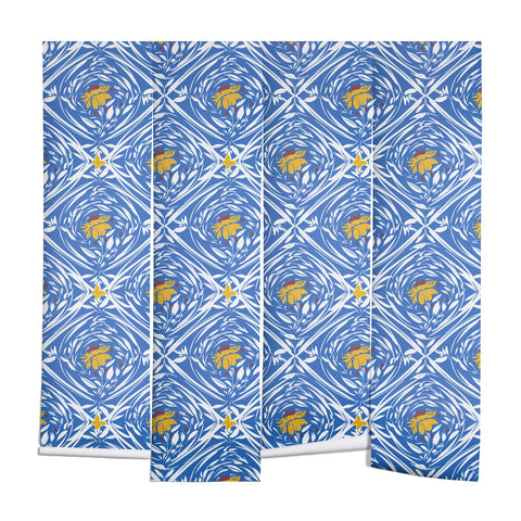 Marta Barragan Camarasa Floral pleasure pattern B Wall Mural