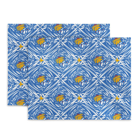 Marta Barragan Camarasa Floral pleasure pattern B Placemat