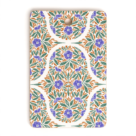 Marta Barragan Camarasa Floral Whimsy Art Decor Cutting Board Rectangle