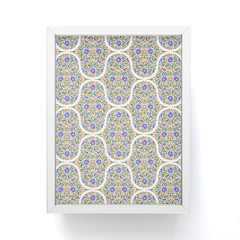 Marta Barragan Camarasa Floral Whimsy Art Decor Framed Mini Art Print Square