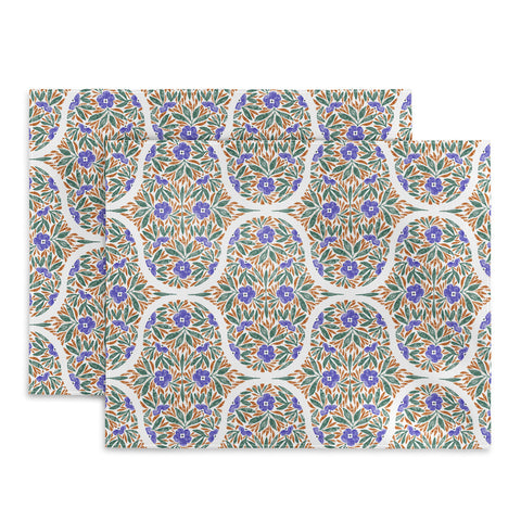 Marta Barragan Camarasa Floral Whimsy Art Decor Placemat