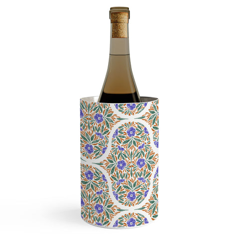 Marta Barragan Camarasa Floral Whimsy Art Decor Wine Chiller