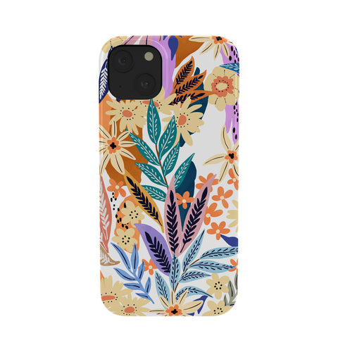 Marta Barragan Camarasa Flowered blooms colorful AB2 Phone Case