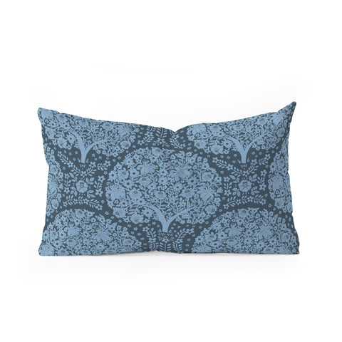 Marta Barragan Camarasa Flowering Trees Forest B Oblong Throw Pillow