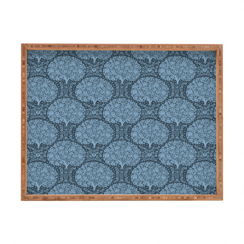 Marta Barragan Camarasa Flowering Trees Forest B Rectangular Tray