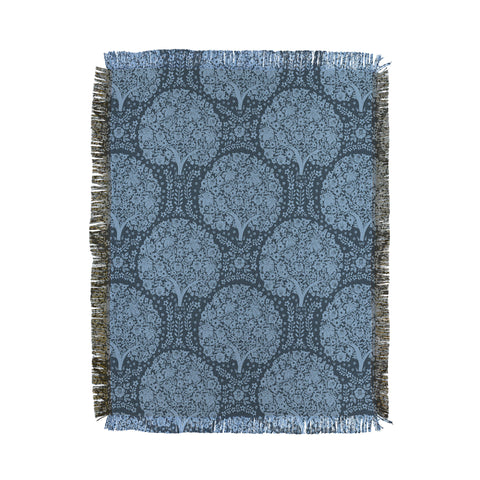 Marta Barragan Camarasa Flowering Trees Forest B Throw Blanket