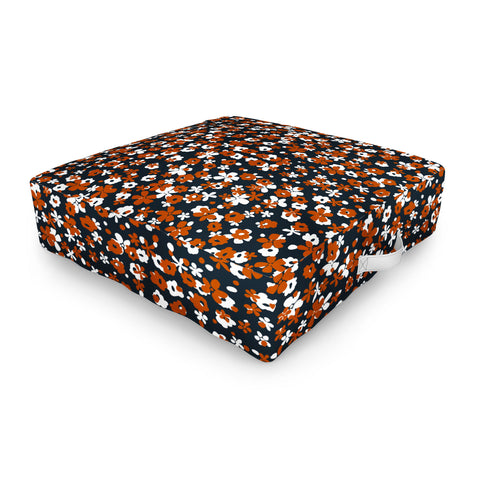 Marta Barragan Camarasa Flowers and flowers 23 Outdoor Floor Cushion