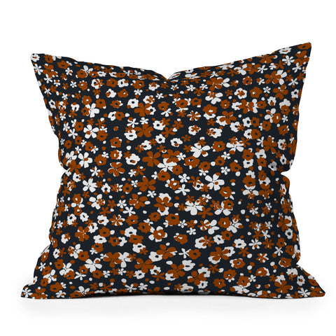 Marta Barragan Camarasa Flowers and flowers 23 Outdoor Throw Pillow
