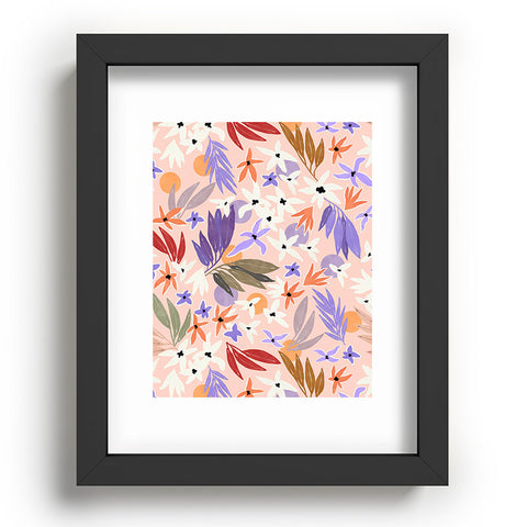 Marta Barragan Camarasa Flowers colorful MP 01A Recessed Framing Rectangle