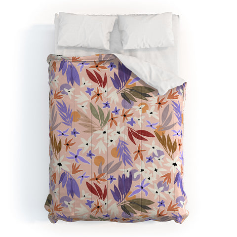 Marta Barragan Camarasa Flowers colorful MP 01A Comforter