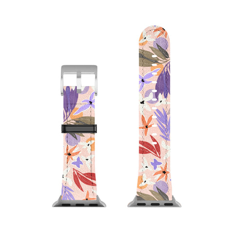 Marta Barragan Camarasa Flowers colorful MP 01A Apple Watch Band