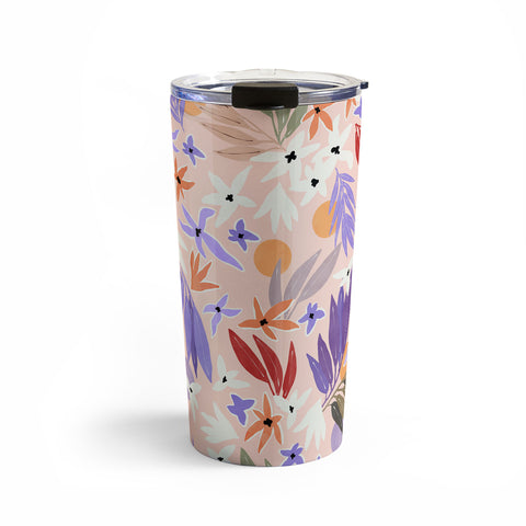 Marta Barragan Camarasa Flowers colorful MP 01A Travel Mug