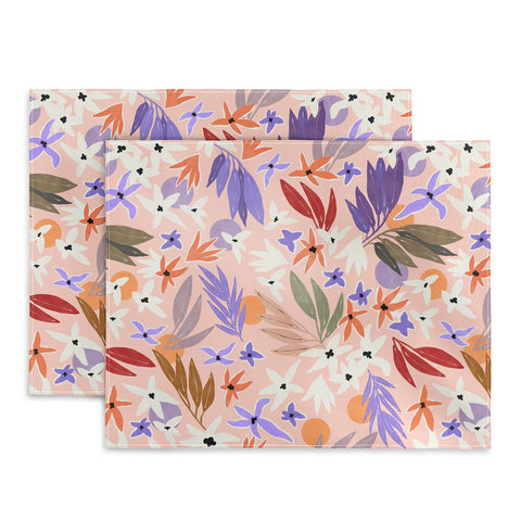 Marta Barragan Camarasa Flowers colorful MP 01A Placemat