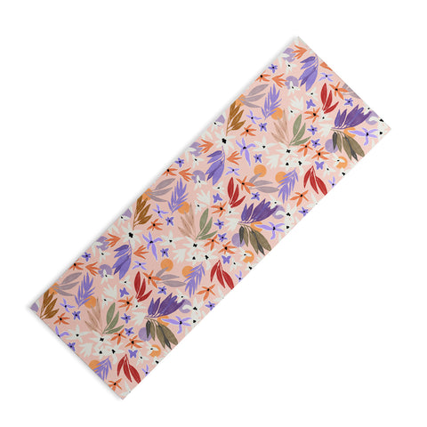 Marta Barragan Camarasa Flowers colorful MP 01A Yoga Mat