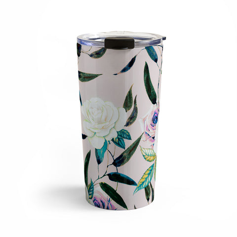 Marta Barragan Camarasa Flowery flowers pattern Travel Mug