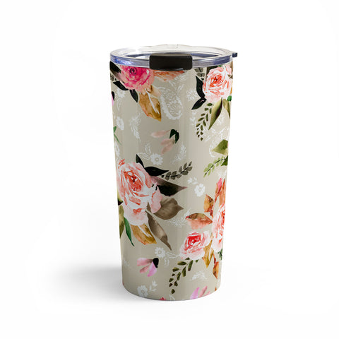 Marta Barragan Camarasa Flowery meadow bouquets Travel Mug