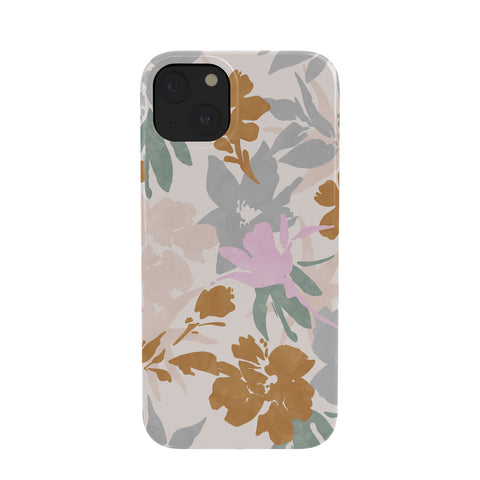 Marta Barragan Camarasa Flowery meadow pastel colors Phone Case