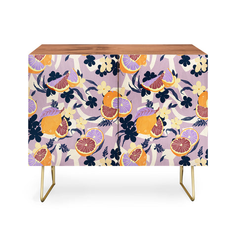 Marta Barragan Camarasa Fruit flowers and shapes SPD Credenza